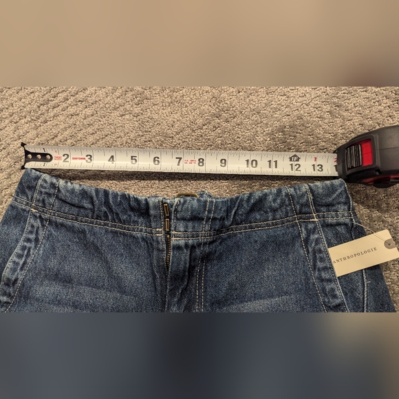 Pilcro Anthropologie Curve High-Rise Tapered Barrel Jeans NWT size 26 - Picture 6 of 13